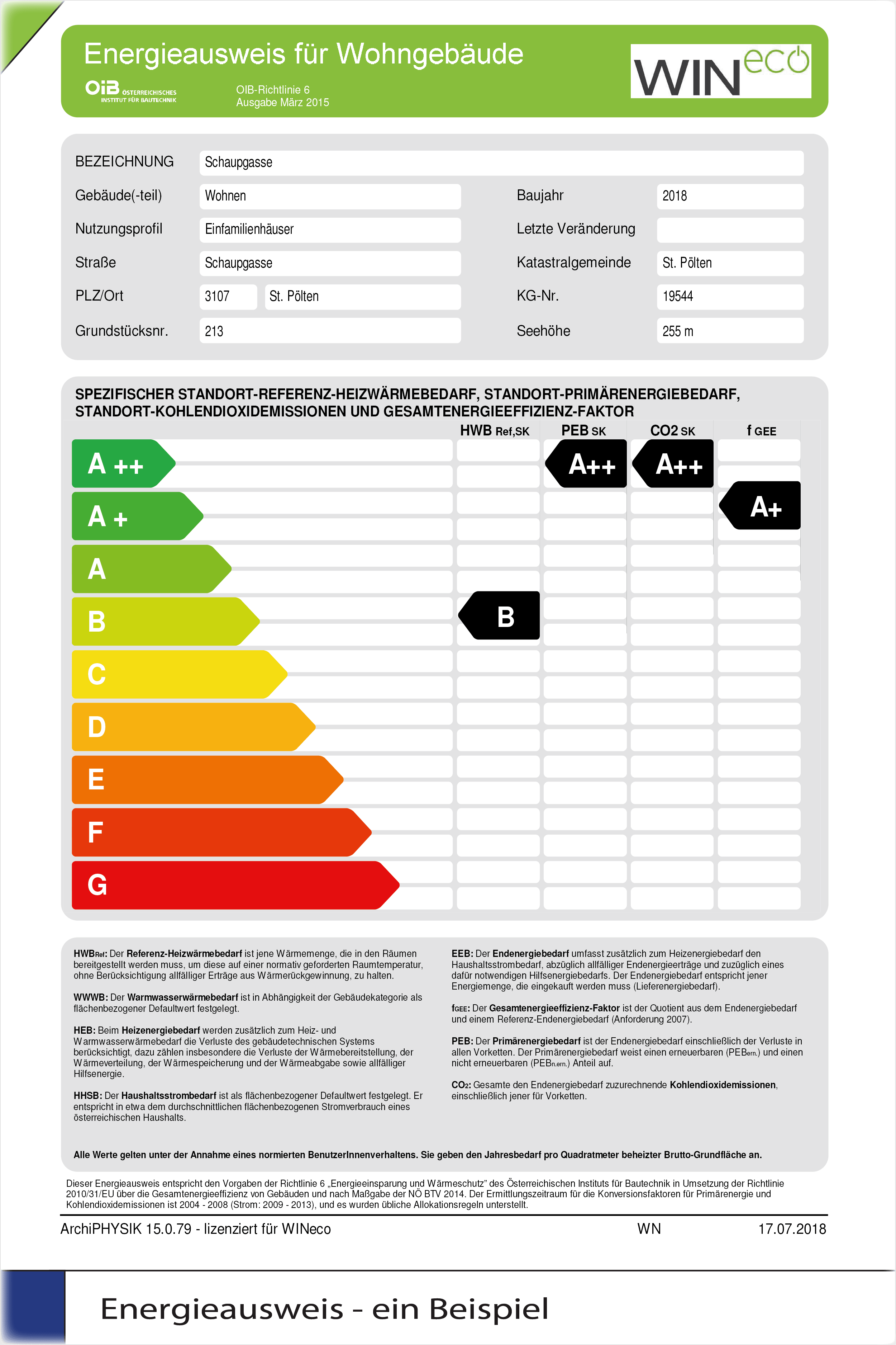 Energieausweis